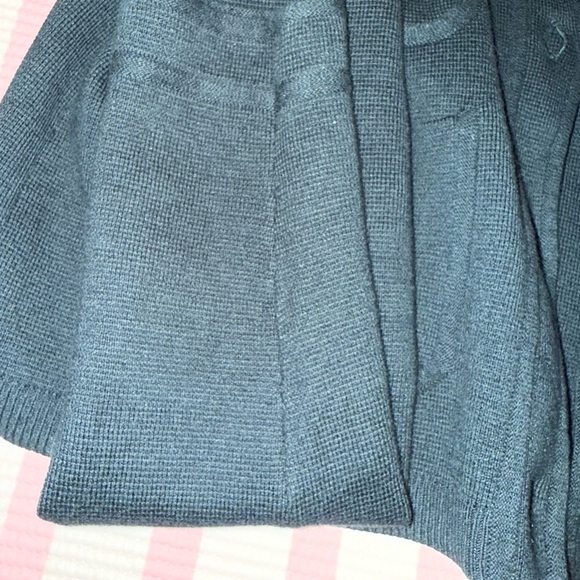 J. Crew Black Cardigan with Gold Buttons - Picture 3 of 6